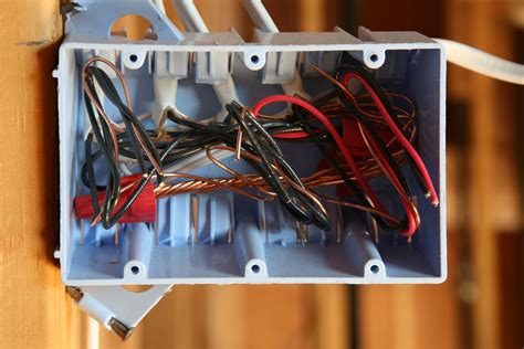 how to get wires back into electrical box|running wire into electrical box.